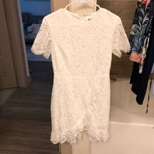 Sugar Lips white lace dress